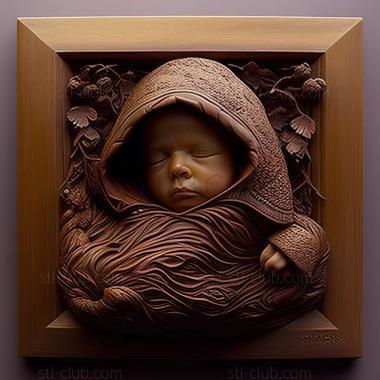 3D model Anne Geddes (STL)